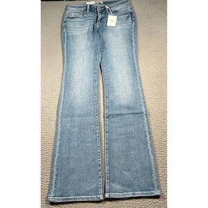 Buckle Women's Boot Cut Jeans - Light Blue